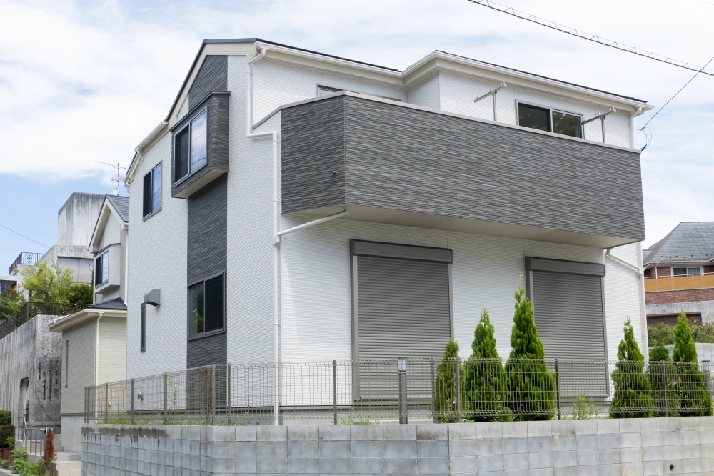 外壁のアクセントカラー